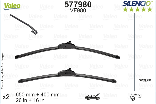 Pyyhkijänsulka VALEO 577980
