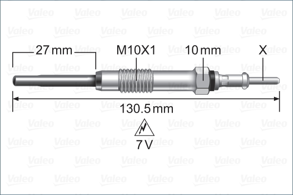 Hehkutulppa VALEO 345249