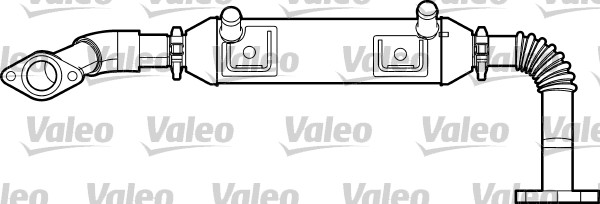 Jäähdytin,pakokaasukierrätys VALEO 817750