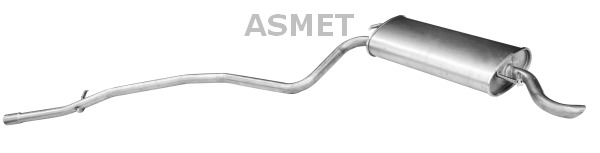 Takaäänenvaimentaja ASMET 16.022
