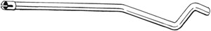 Pakoputki, Keskellä, OPEL CORSA C, CORSA C Skåp/halvkombi, VAUXHALL CORSA Mk II, 5854436