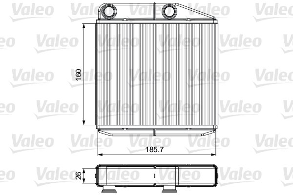 Lämmityslaitteen kenno VALEO 811502