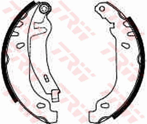 Jarrukenkäsarja TRW GS8211