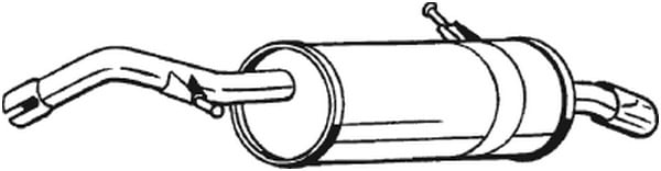 Takaäänenvaimentaja BOSAL 135-043