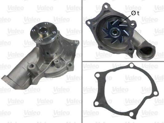 Vesipumppu VALEO 506617