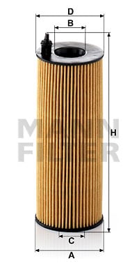Öljynsuodatin MANN-FILTER HU 721/5 x