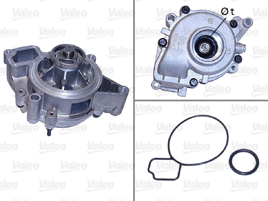 Vesipumppu VALEO 506839