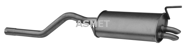 Takaäänenvaimentaja ASMET 03.084