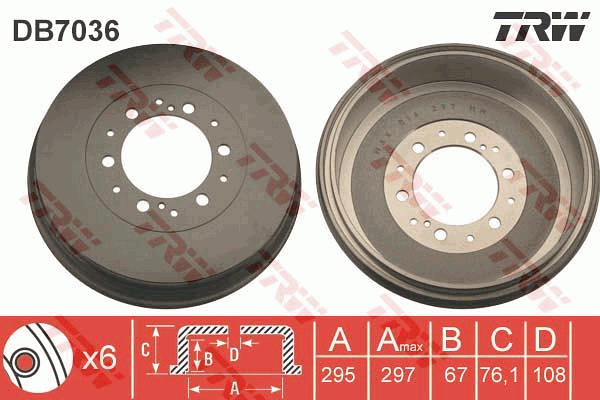 Jarrurumpu TRW DB7036