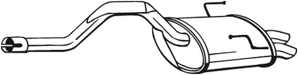 Takaäänenvaimentaja BOSAL 200-803
