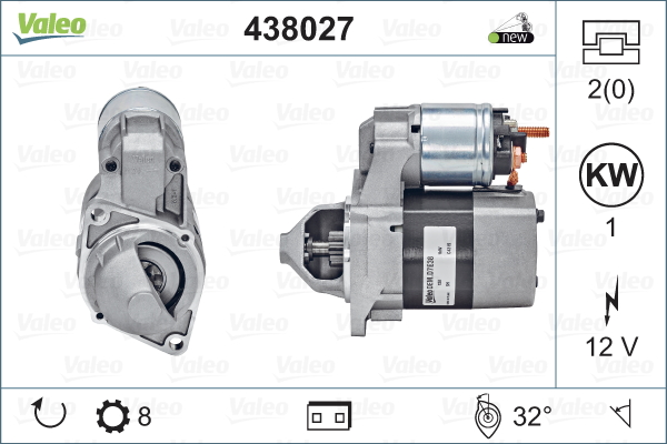 Startteri VALEO 438027