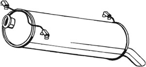 Takaäänenvaimentaja, CITROËN C2, C3 I, 1726YG, 1726YJ, 1726ZW, 173043