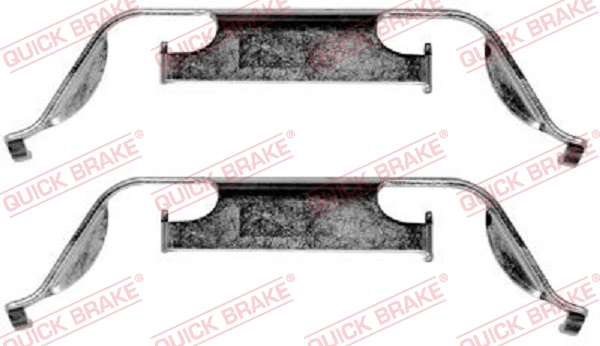 Tarvikesarja, jarrupala QUICK BRAKE 109-1222