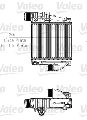 Välijäähdytin VALEO 818290