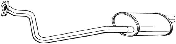 Etuäänenvaimentaja BOSAL 282-379