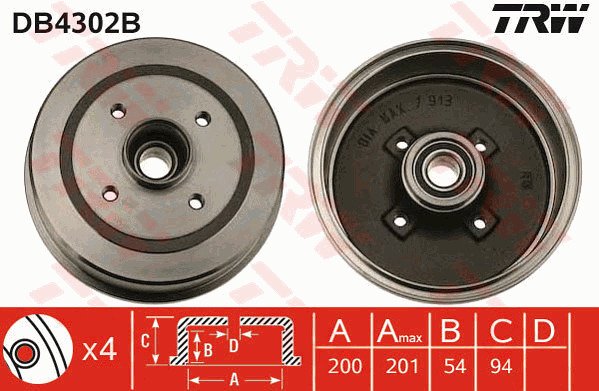 Jarrurumpu TRW DB4302B