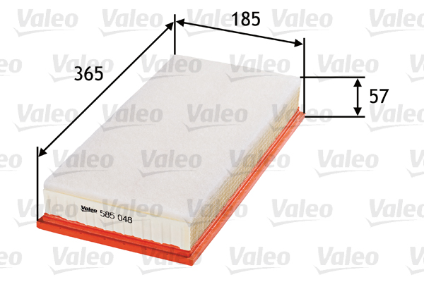 Ilmansuodatin VALEO 585048