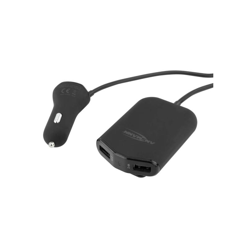 Ansmann USB autolaturi 4 porttia