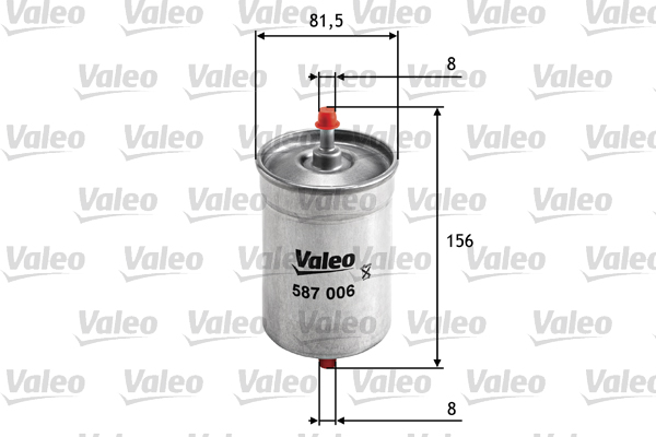 Polttoainesuodatin VALEO 587006