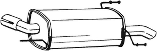 Takaäänenvaimentaja BOSAL 185-201