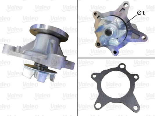 Vesipumppu VALEO 506977
