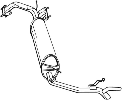 Takaäänenvaimentaja BOSAL 282-963