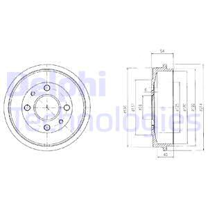 Jarrurumpu DELPHI BF200
