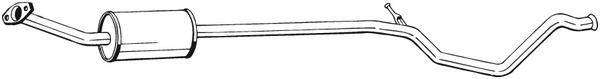 Keskipönttö BOSAL 288-103