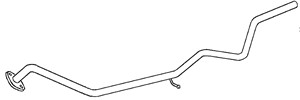 Pakoputki, Keskellä, FORD FIESTA V, FIESTA Van V, FUSION, MAZDA 2, 1141412, 1221226