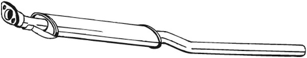 Keskipönttö BOSAL 228-209