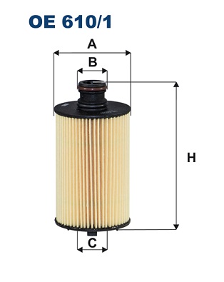 Öljynsuodatin FILTRON OE 610/1