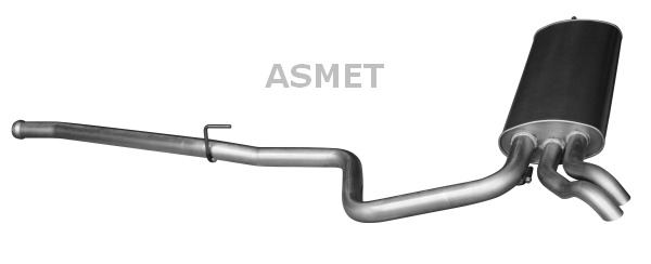 Takaäänenvaimentaja ASMET 01.076
