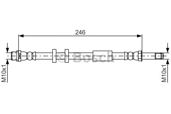 Jarruletku BOSCH 1 987 481 714