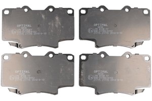 Jarrupalasarja, levyjarru, Edessä, TOYOTA LAND CRUISER, LAND CRUISER 80, LAND CRUISER Hardtop, 0446560020, 04465YZZAL, 0449160150, 04491