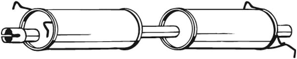 Keskipönttö BOSAL 280-055