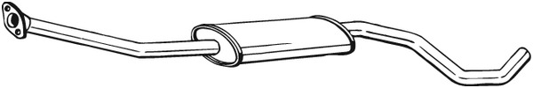 Keskipönttö BOSAL 284-925