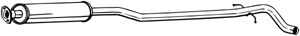 Keskiäänenvaimentaja, Keskellä, VOLVO S60 I, 8634168, 8684279