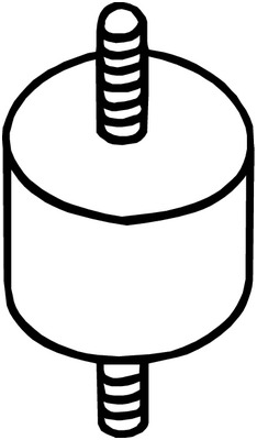 Kumisuikale, pakoputkisto BOSAL 255-517