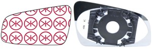 Peililasi, taustapeili, Oikea, OPEL ZAFIRA / ZAFIRA FAMILY B, ZAFIRA B Skåp/stor limousine, 13162275, 14 26 546