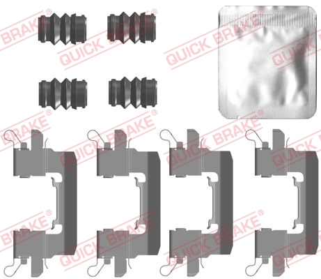 Tarvikesarja, jarrupala QUICK BRAKE 109-0087