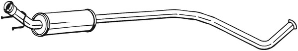 Keskipönttö BOSAL 287-287