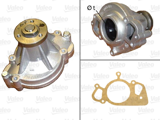 Vesipumppu VALEO 506913