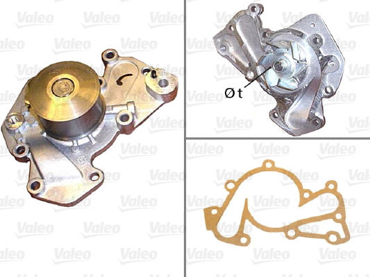 Vesipumppu VALEO 506819