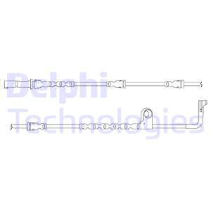 Jarrupalan kulumisen ilmaisin DELPHI LZ0207