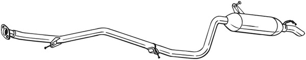 Takaäänenvaimentaja BOSAL 291-013