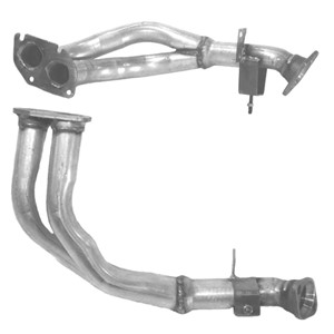 Pakoputki, Edessä, OPEL ASTRA F, ASTRA F Halvkombi, ASTRA F Kombi, VAUXHALL ASTRA Mk III, 90448077