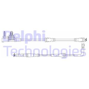 Jarrupalan kulumisen ilmaisin DELPHI LZ0325