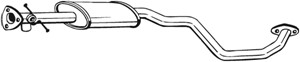 Keskiäänenvaimentaja, CHEVROLET REZZO Minibus, minivan, DAEWOO REZZO, 96264022, 96264044, 96264076