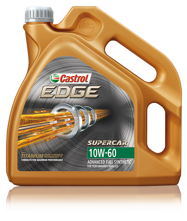 Moottoriöljy CASTROL 10W60 EDGE TITANIUM FST SUPERCAR 4L