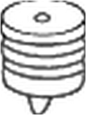 Kumisuikale, pakoputkisto BOSAL 255-001